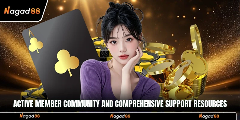 Active member community and comprehensive support resources