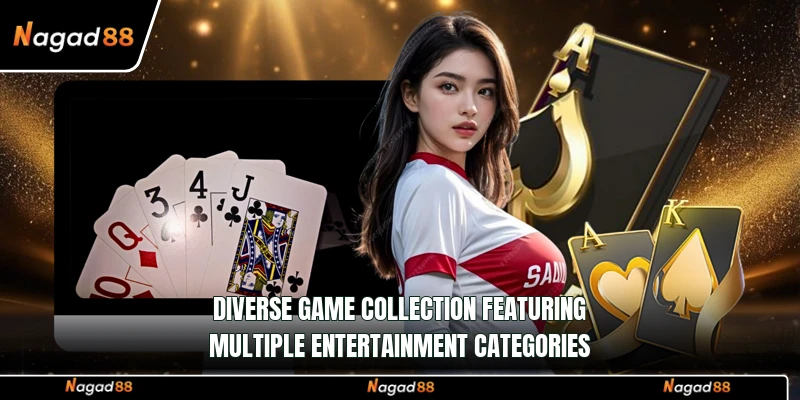 Diverse game collection featuring multiple entertainment categories