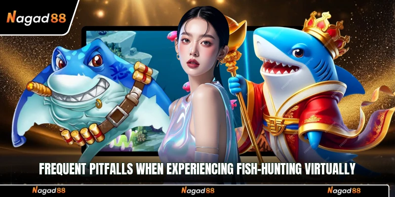 Frequent pitfalls when experiencing fish-hunting virtually