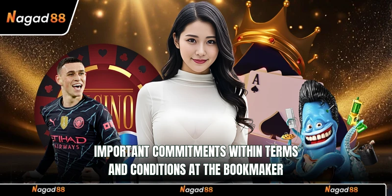 Important commitments within Terms and Conditions at the bookmaker