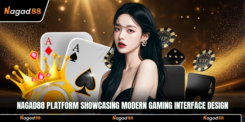 Nagad88 platform showcasing modern gaming interface design